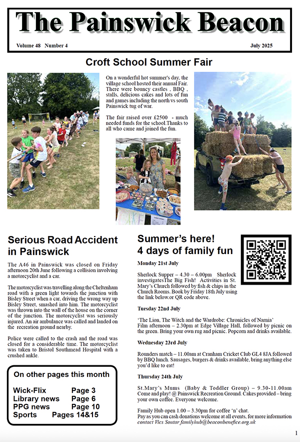 Painswick Beacon July 2025 Edition